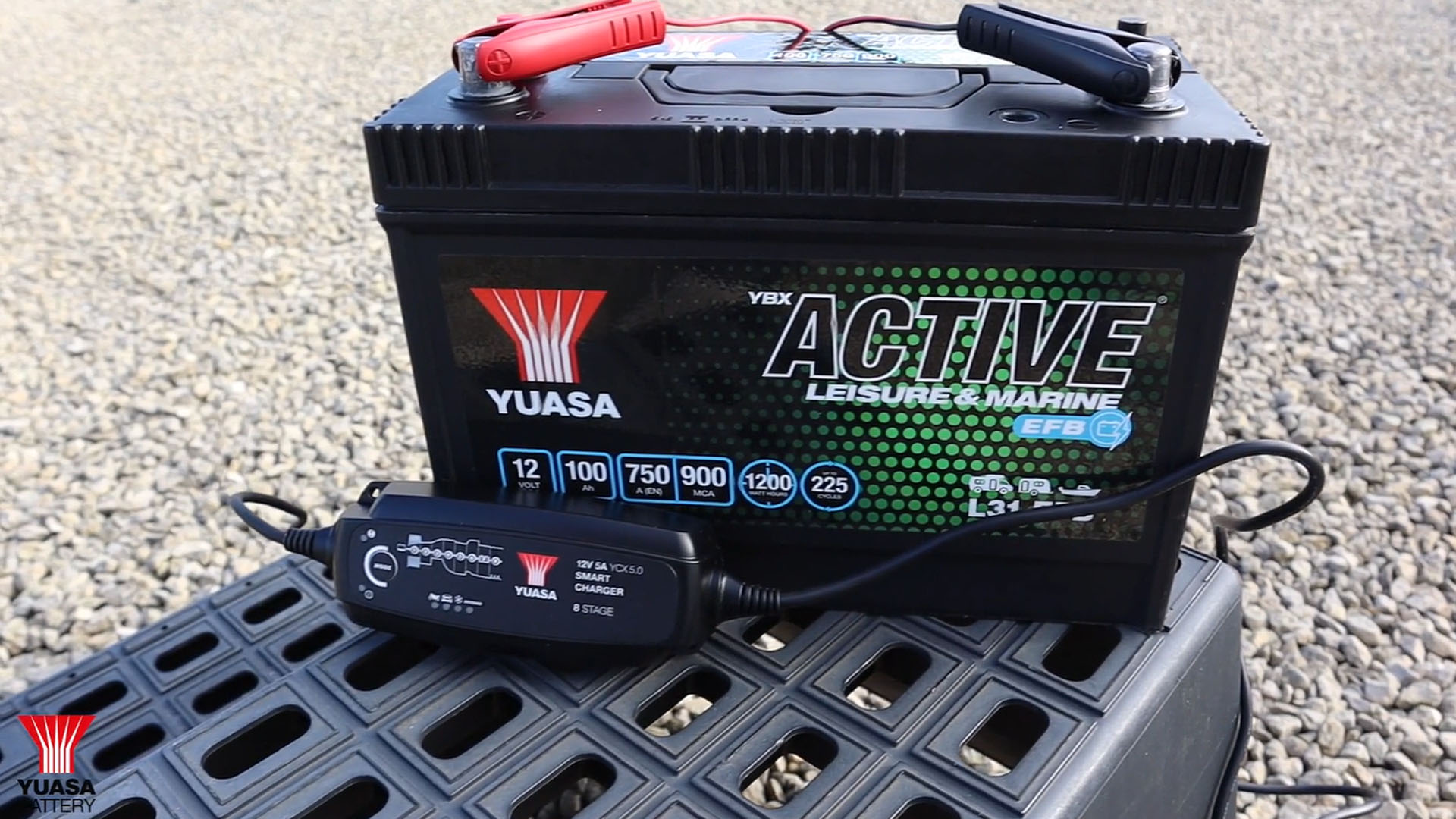 Leisure battery maintenance and care with Yuasa